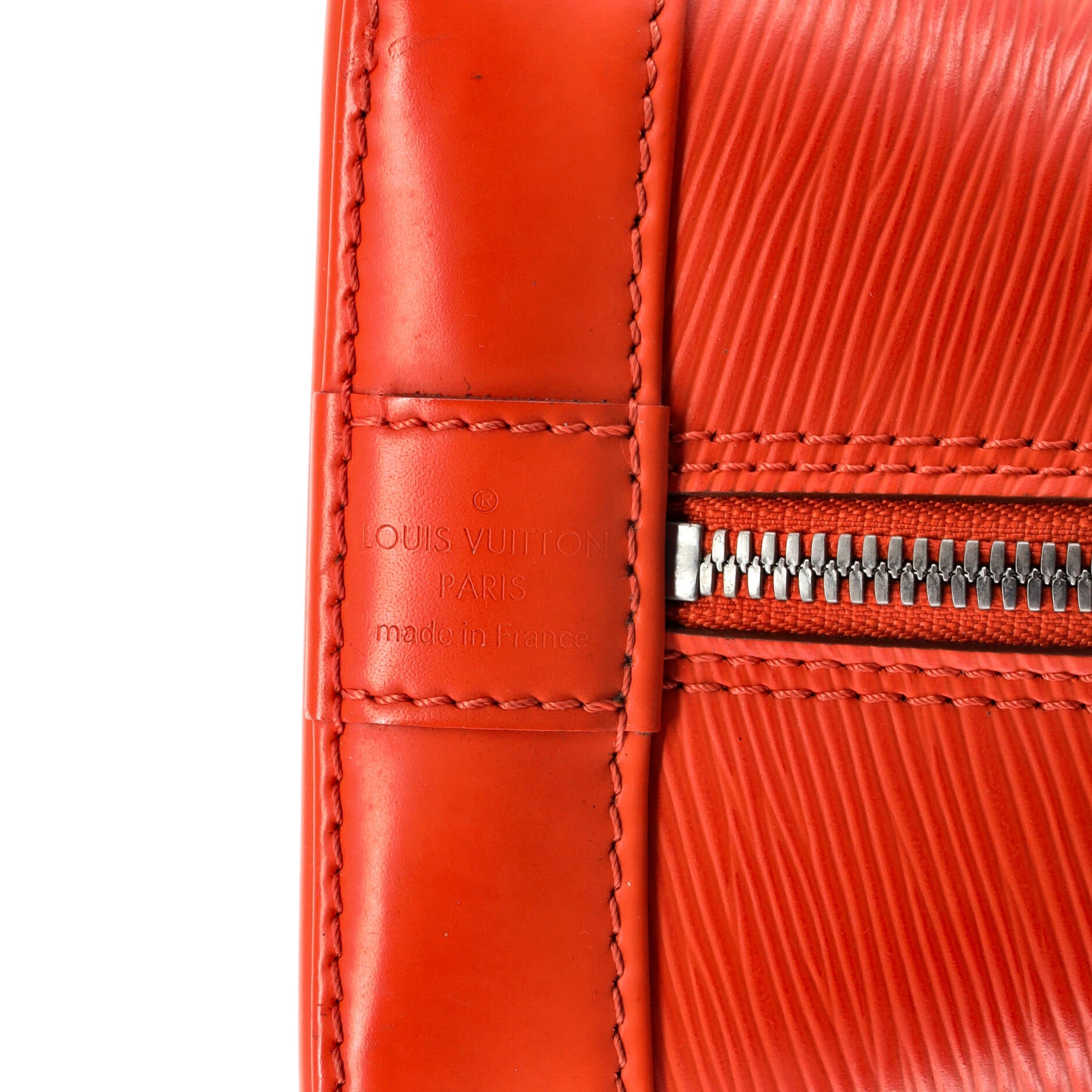 Pre-Loved Louis Vuitton Alma Handbag Epi Leather PM - Image 7