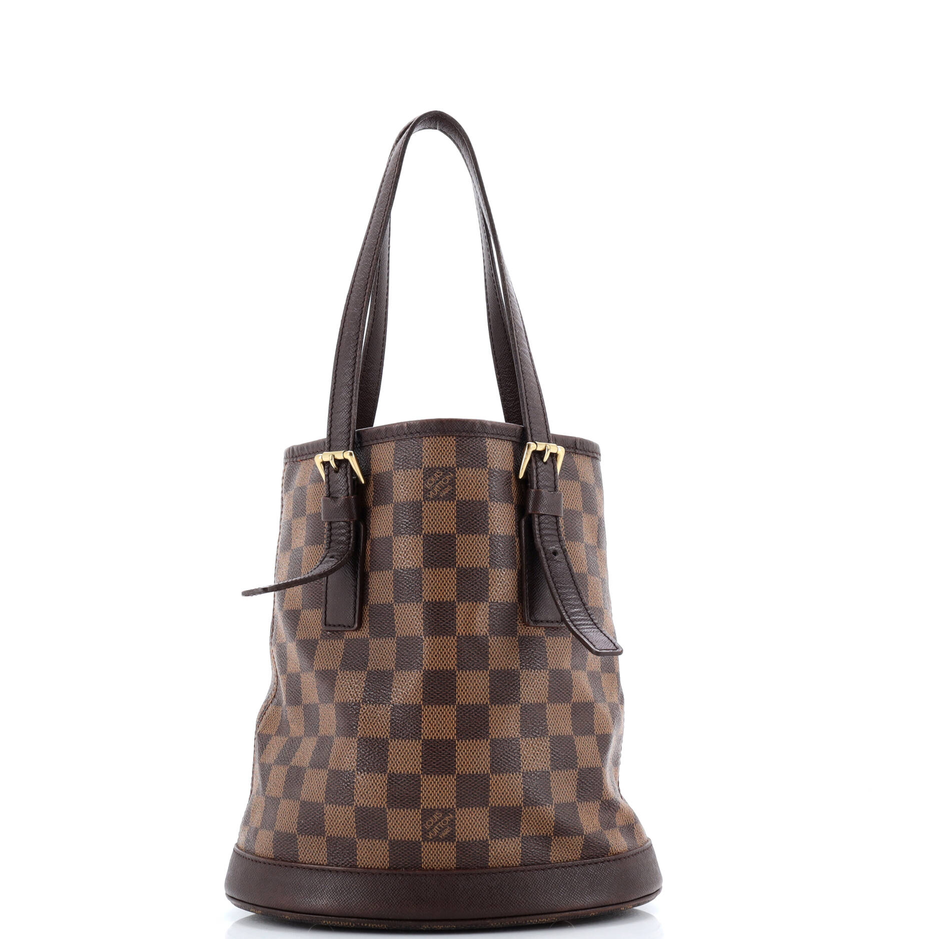 Pre-Loved Louis Vuitton Marais Bucket Bag Damier