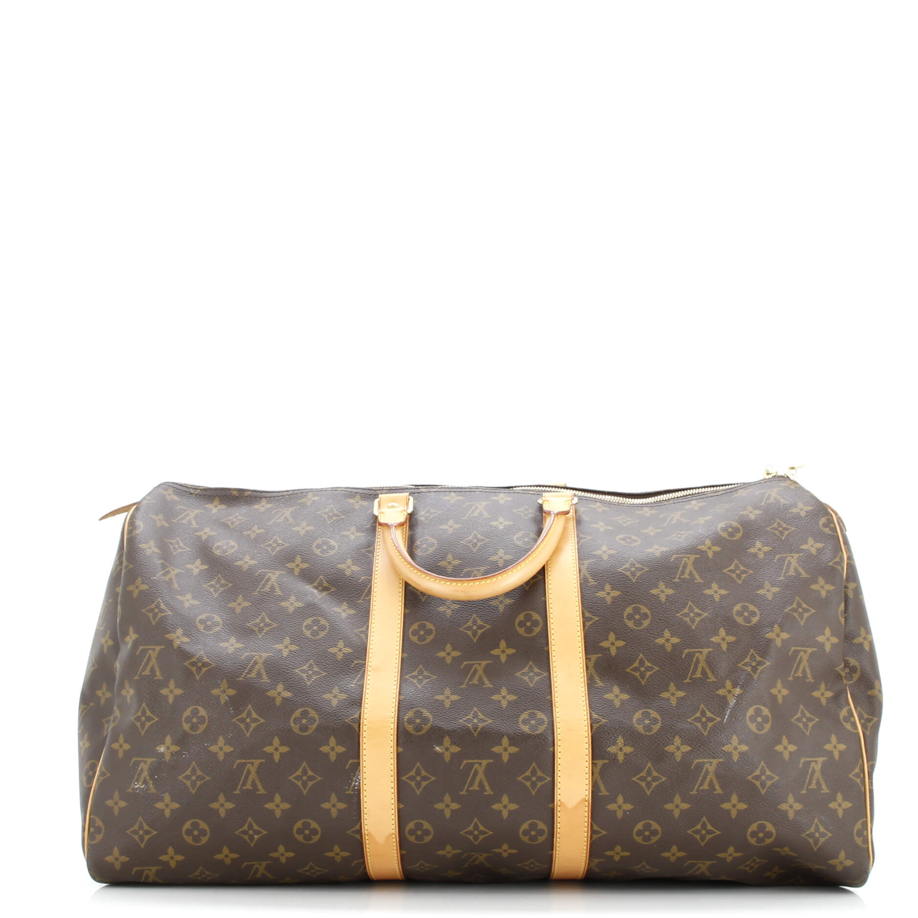 Pre-Loved Louis Vuitton Keepall Bag Monogram Canvas 55 - Image 3