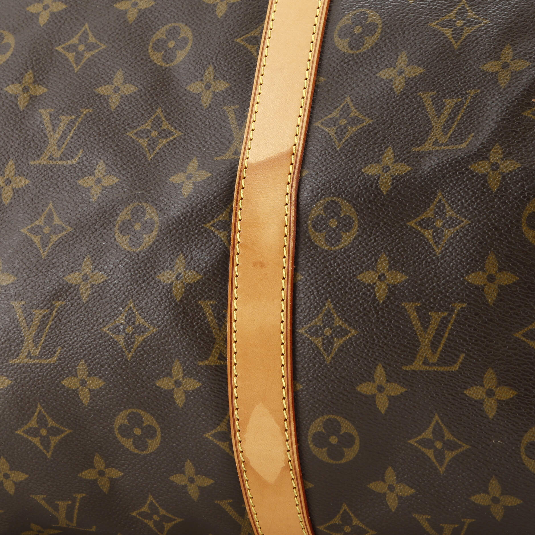 Pre-Loved Louis Vuitton Keepall Bag Monogram Canvas 55 - Image 6