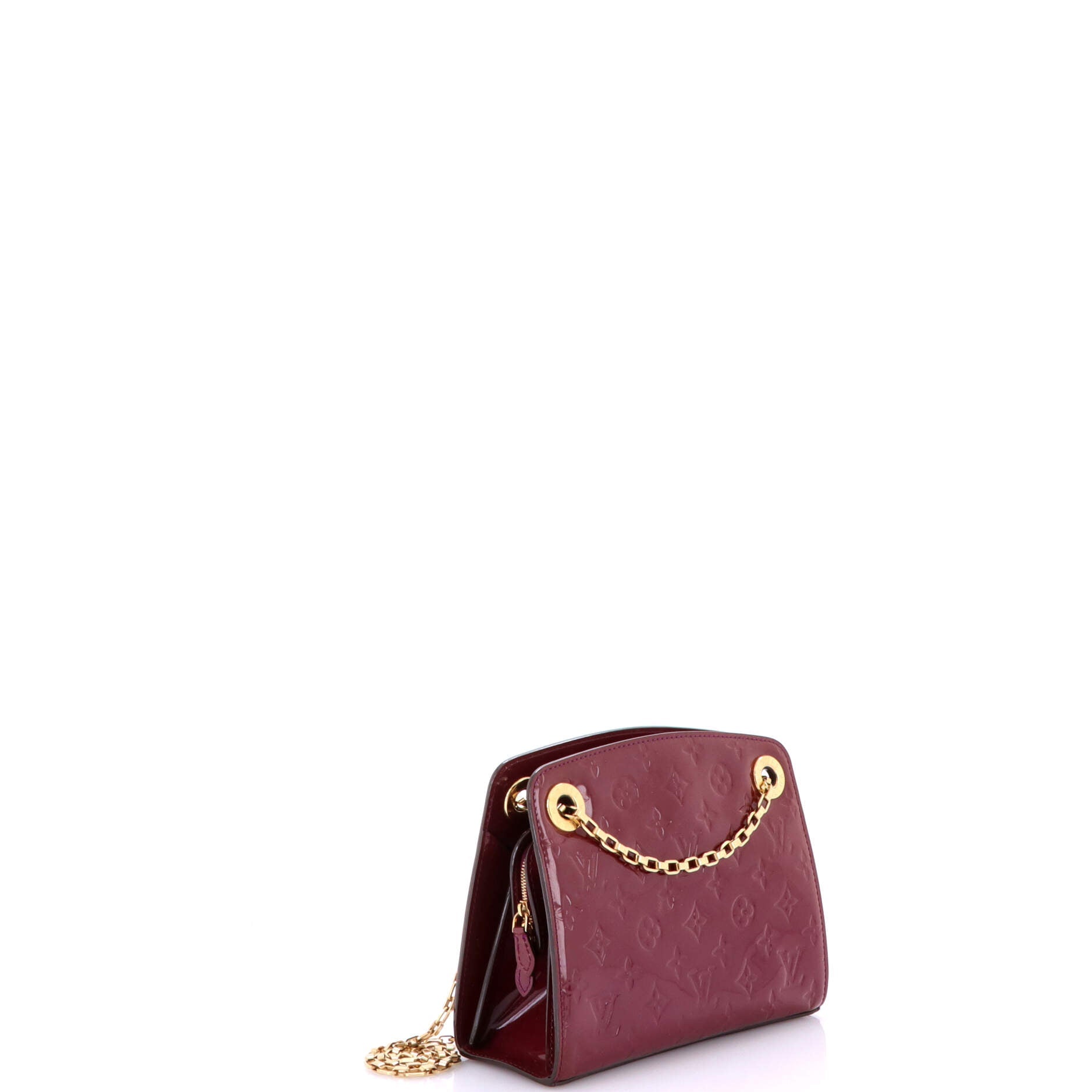 Pre-Loved Louis Vuitton Virginia Handbag Monogram Vernis PM - Image 2