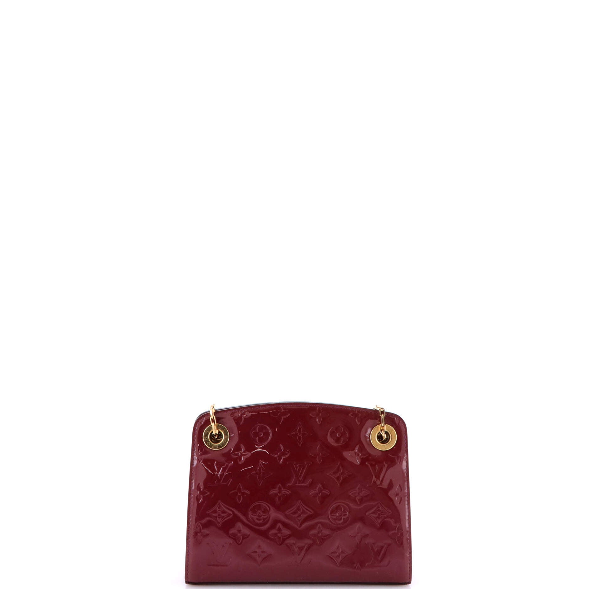 Pre-Loved Louis Vuitton Virginia Handbag Monogram Vernis PM - Image 3