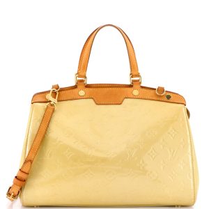 Pre-Loved Louis Vuitton Brea Handbag Monogram Vernis MM