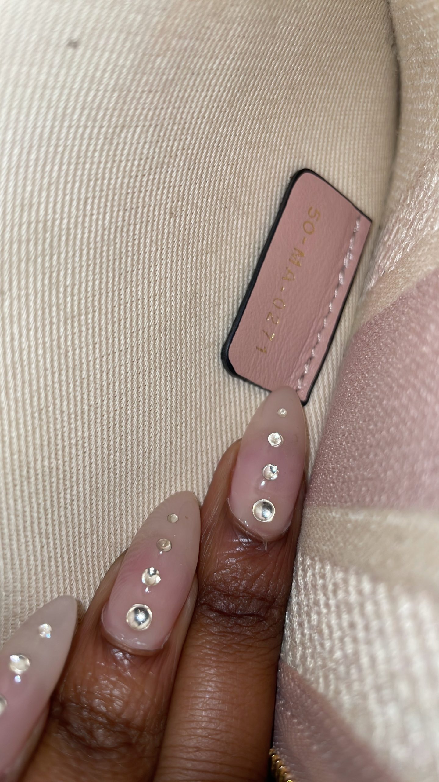 Pre-Loved Christian Dior Toile de Jouy Lady D-Lite Bag Embroidered Canvas - Image 8