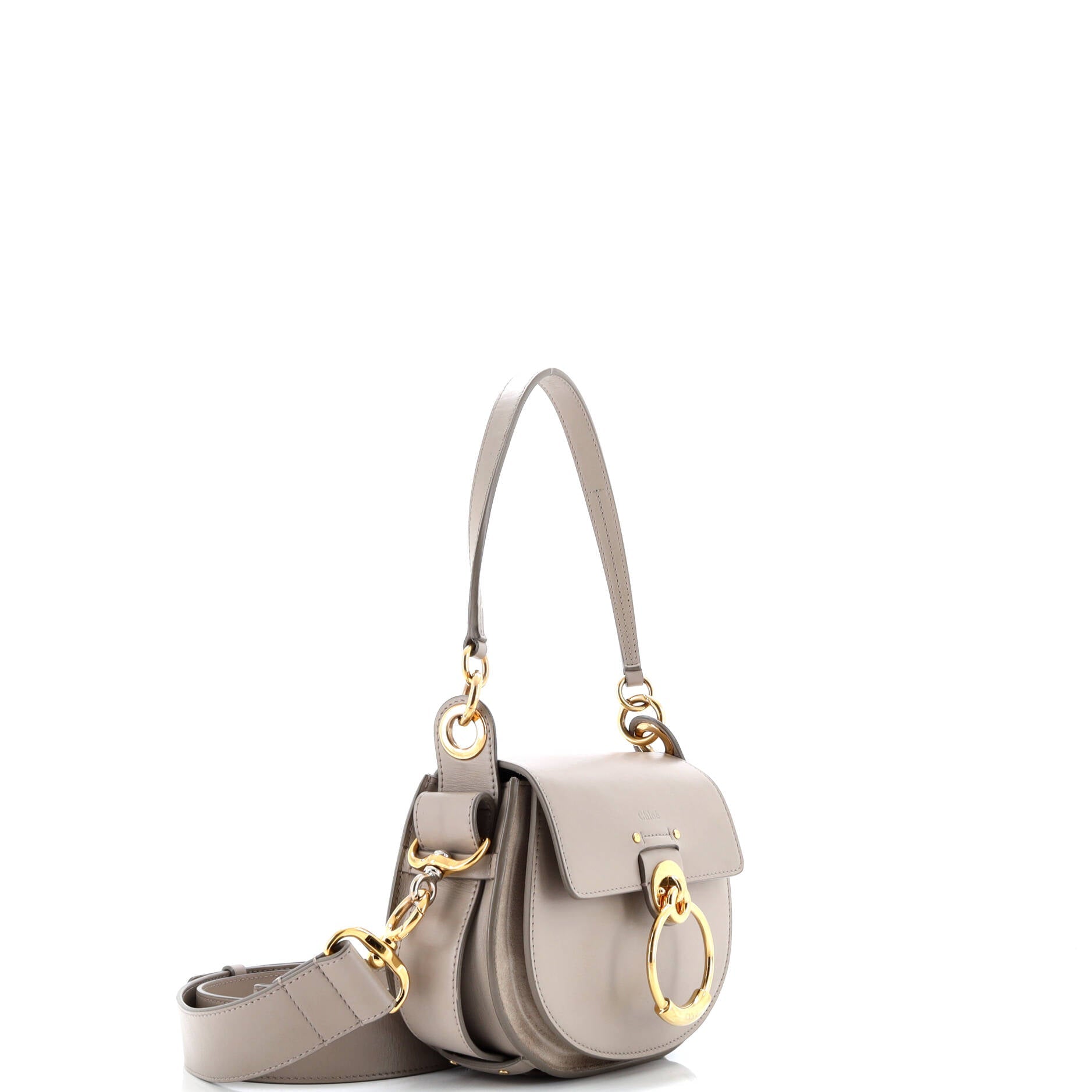 Pre-Loved Chloe Tess Bag Leather Small - Image 2