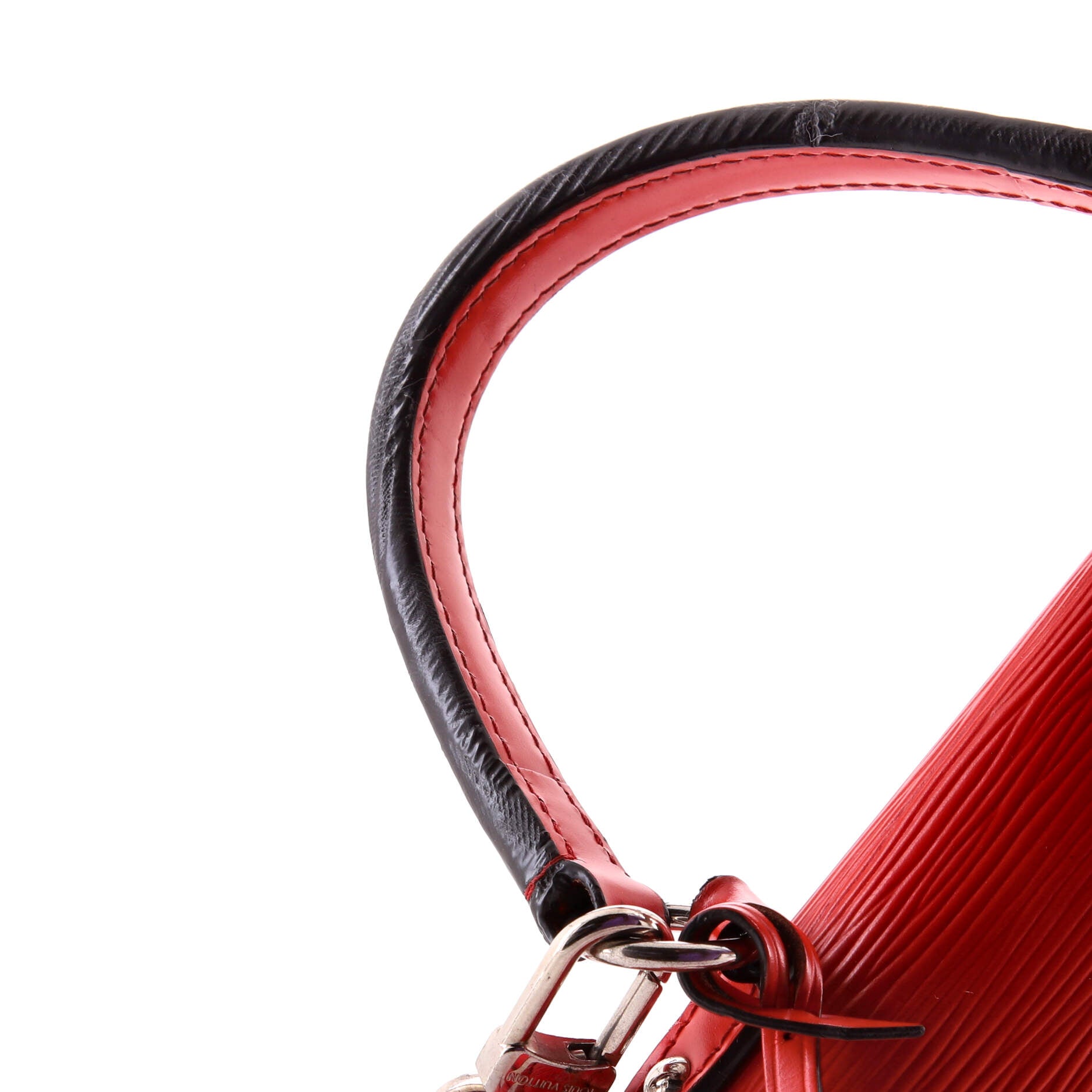 Pre-Loved Louis Vuitton Cluny Top Handle Bag Epi Leather BB - Image 7