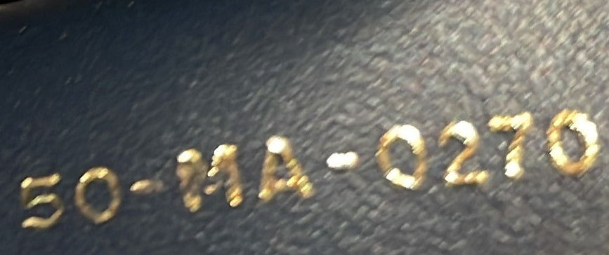 Pre-Loved Christian Dior Saddle Handbag Logo Embroidered Oblique Velvet Medium - Image 8