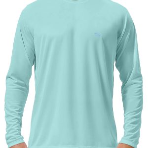 Bermies Men's Aqua Long Sleeve Tee
