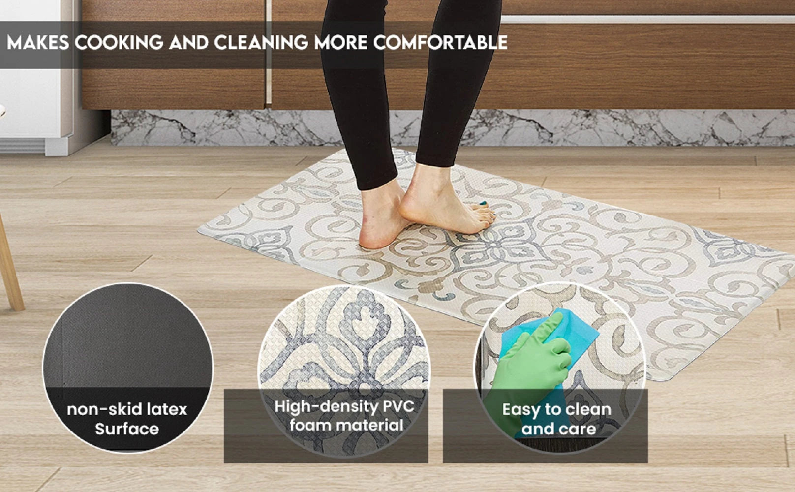 20x39 Anti-Fatigue Embossed Floor Mat (RUSTIC MEDALLION) - Image 12