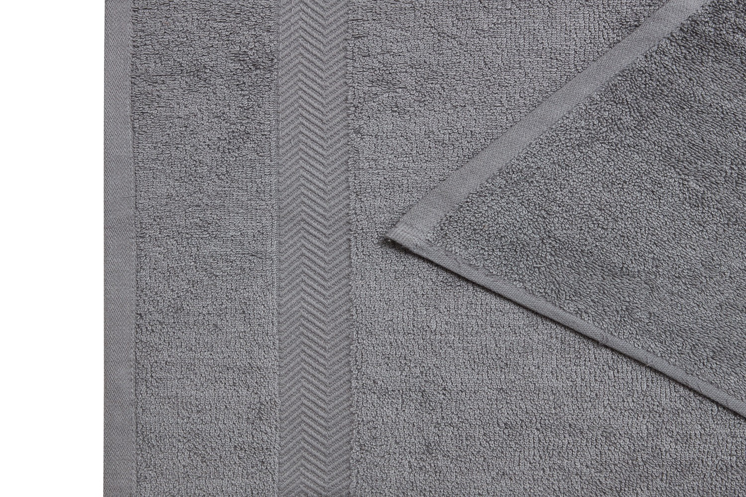 Kathy Ireland 6 Piece Chevron Jacquard Towel Set with Lets Dry - Image 19