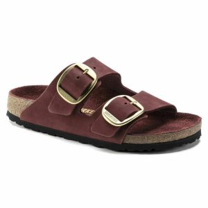 Birkenstock Arizona Big Buckle Nubuck Leather Vermouth