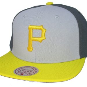 Mitchell & Ness Men's Mlb Triple Play Liberty Snapback Pirates - Hy11518-Ppigrey