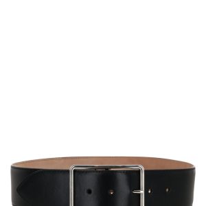 Alexander McQueen Women's Wide Leather Belt