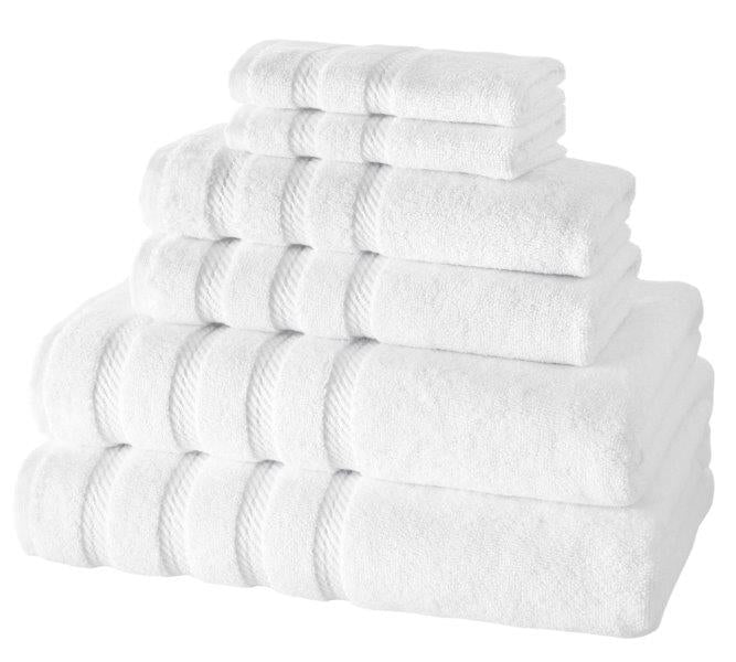 Classic Turkish Towels Antalya Turkish Cotton Bath. Hand. Washcloth Hotel Collection - 6 pc Towel Set - Image 14