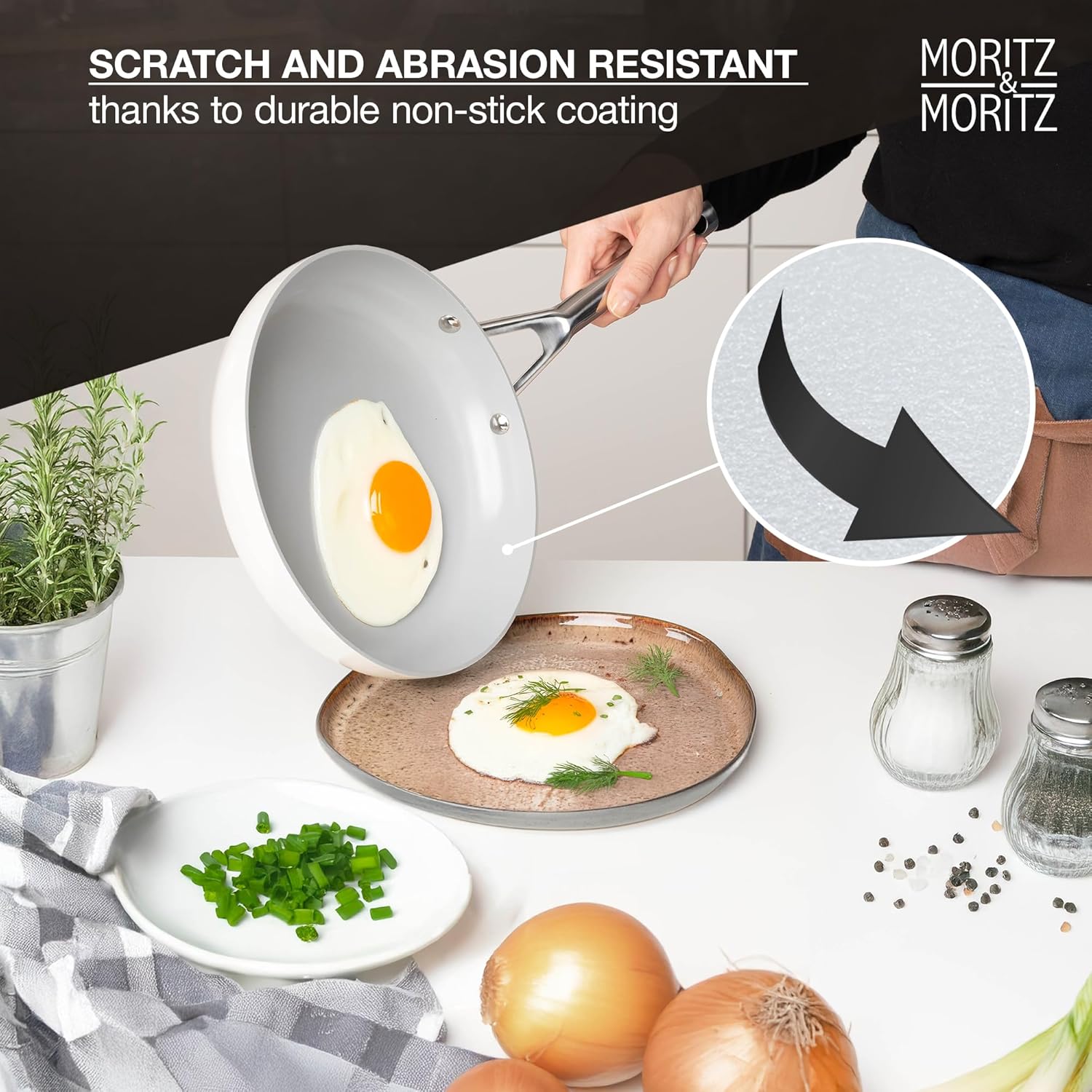 Moritz & Moritz 7-Piece Cast Aluminum Cookware Set with Lids - Image 7