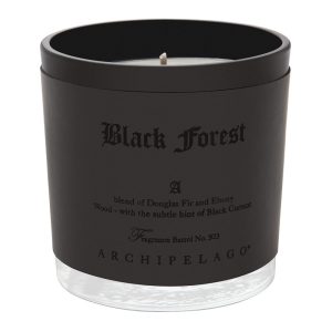 Archipelago Letter Press Candle Black Forest