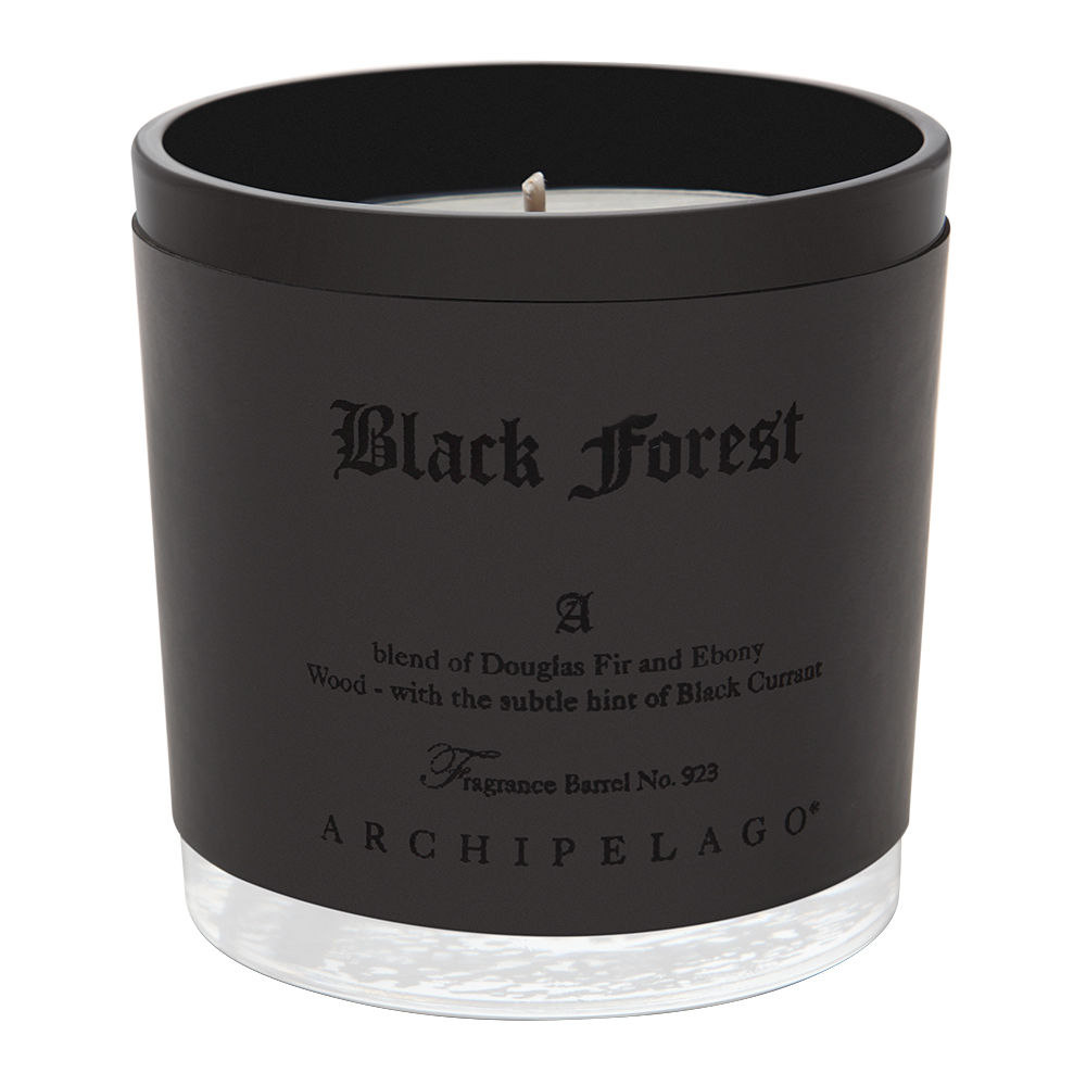 Archipelago Letter Press Candle Black Forest