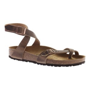 Birkenstock Yara Oiled Leather Tobacco