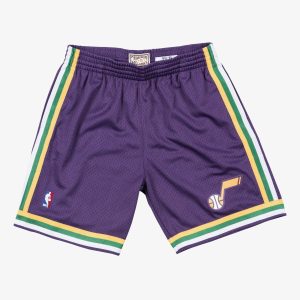 Mitchell & Ness Men's Nba Road Swingman Shorts Jazz 91-92