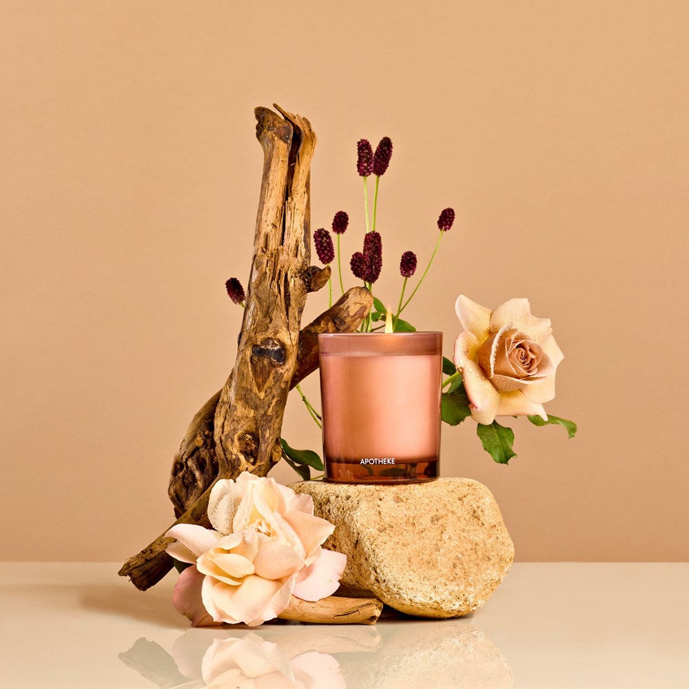APOTHEKE Santal Rock Rose Petite Candle - Image 2