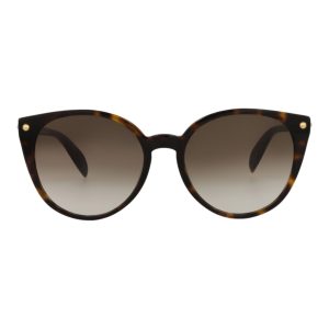 Alexander McQueen Women's Round-Frame Acetate Sunglasses