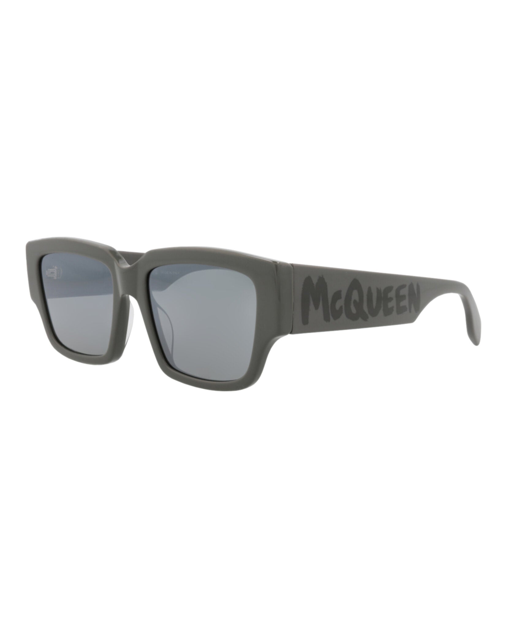 Alexander McQueen Square-Frame Recycled Acetate Sunglasses - Image 2