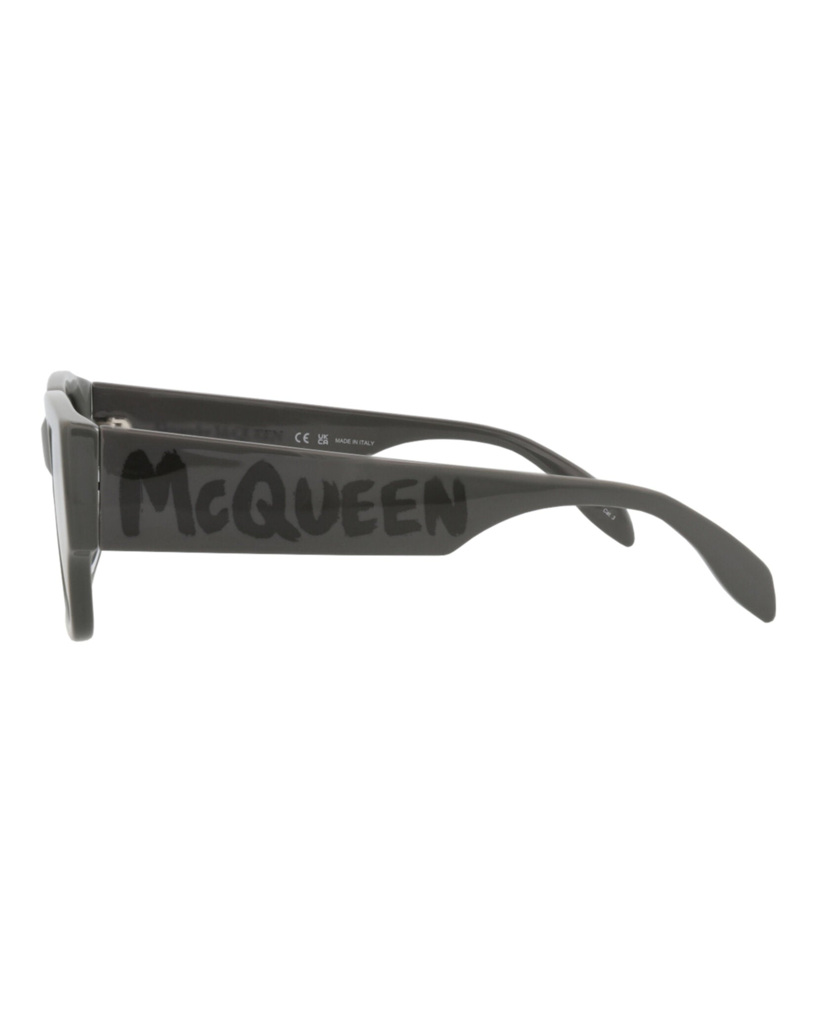 Alexander McQueen Square-Frame Recycled Acetate Sunglasses - Image 3