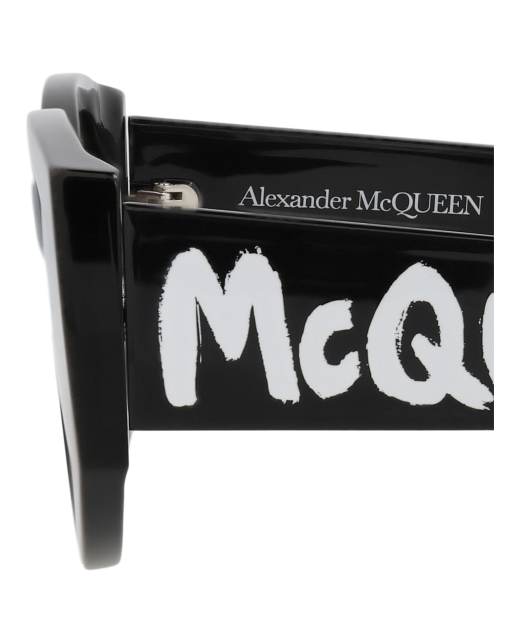Alexander McQueen Round-Frame Acetate Sunglasses - Image 4