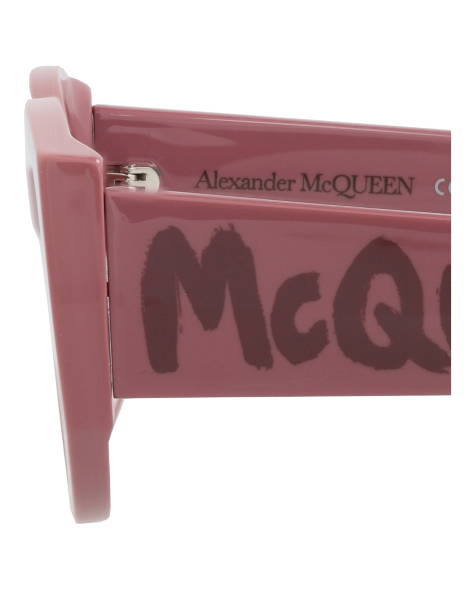 Alexander McQueen Round-Frame Recycled Acetate Sunglasses - Image 4