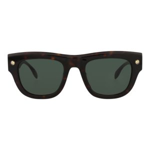 Alexander McQueen Square-Frame Recycled Acetate Sunglasses
