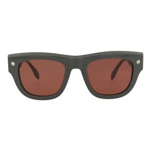 Alexander McQueen Square-Frame Recycled Acetate Sunglasses
