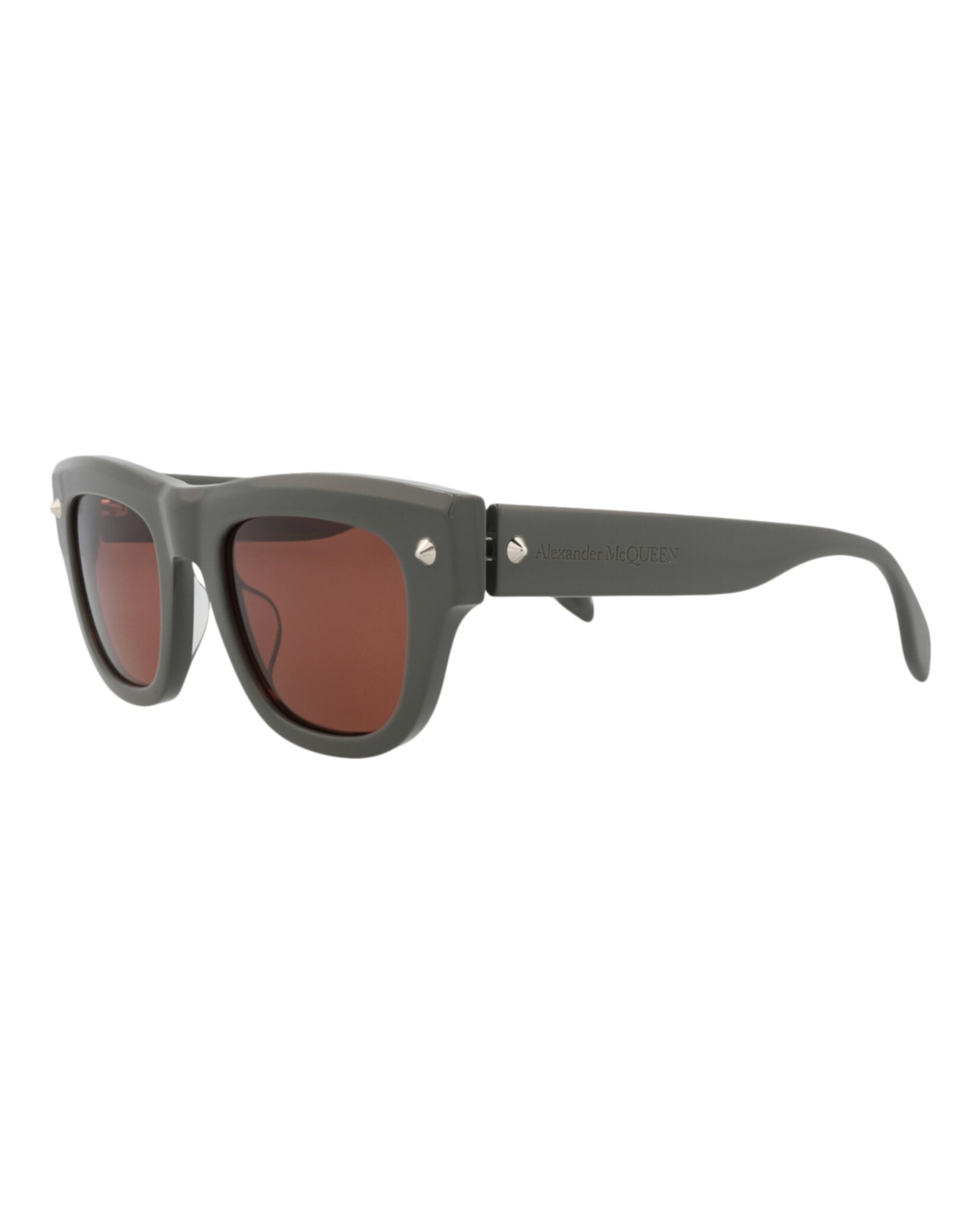 Alexander McQueen Square-Frame Recycled Acetate Sunglasses - Image 2
