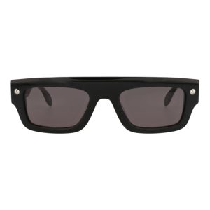 Alexander McQueen Square-Frame Recycled Acetate Sunglasses