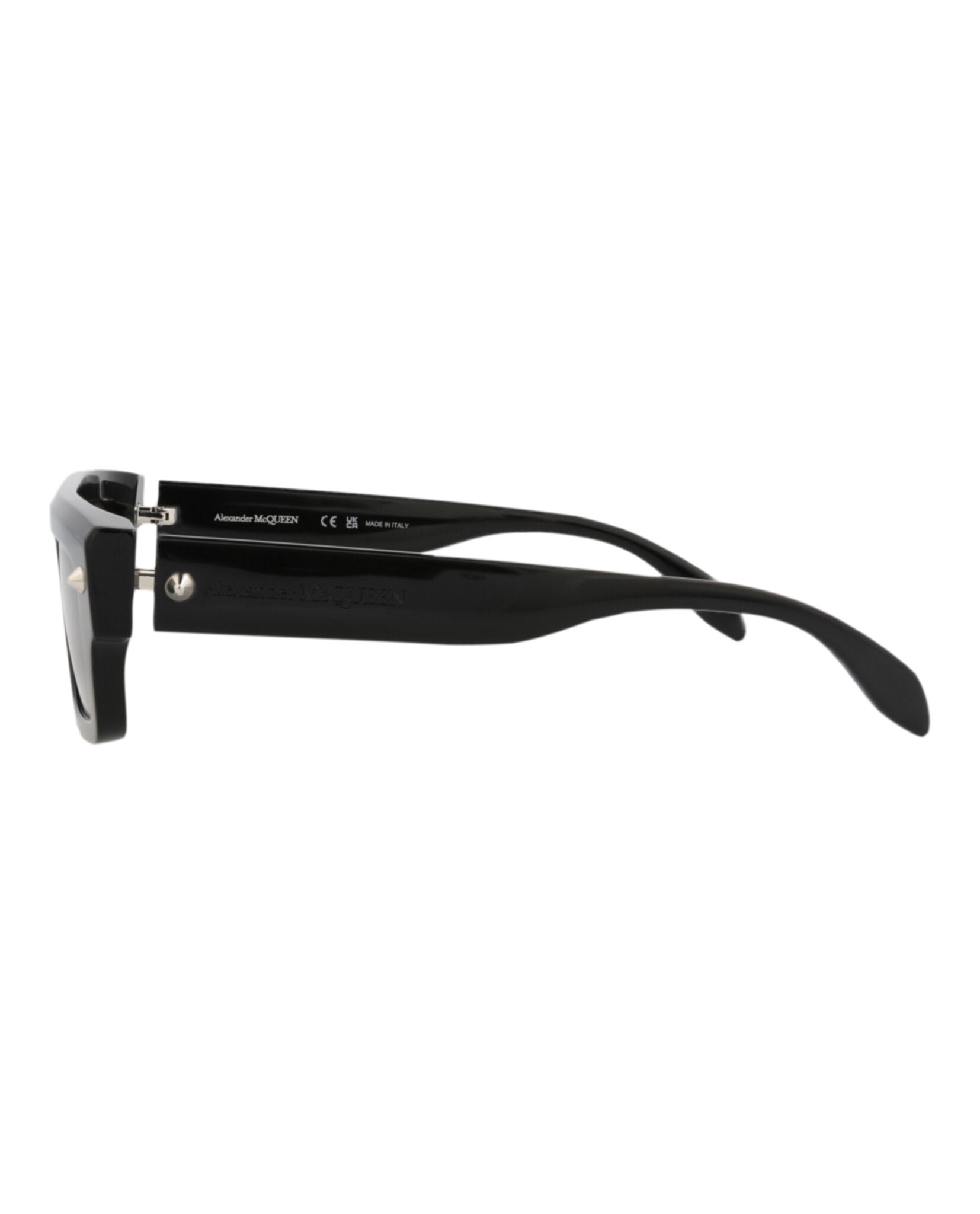 Alexander McQueen Square-Frame Recycled Acetate Sunglasses - Image 3