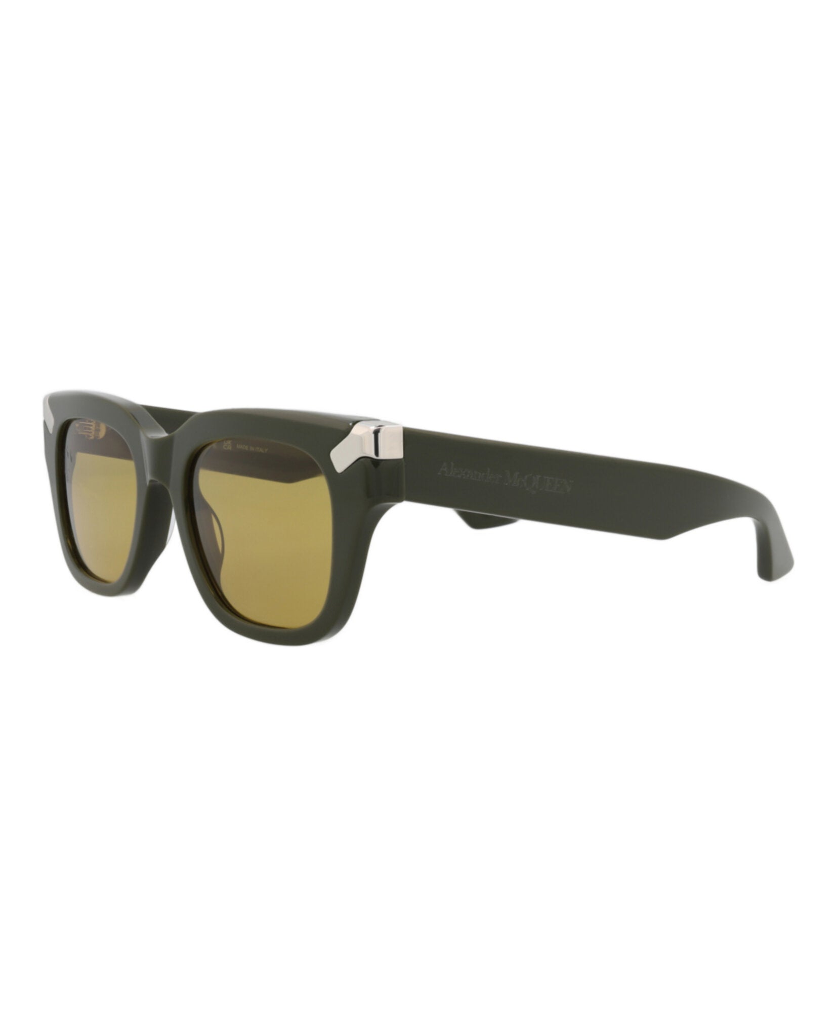 Alexander McQueen Square-Frame Recycled Acetate Sunglasses - Image 2