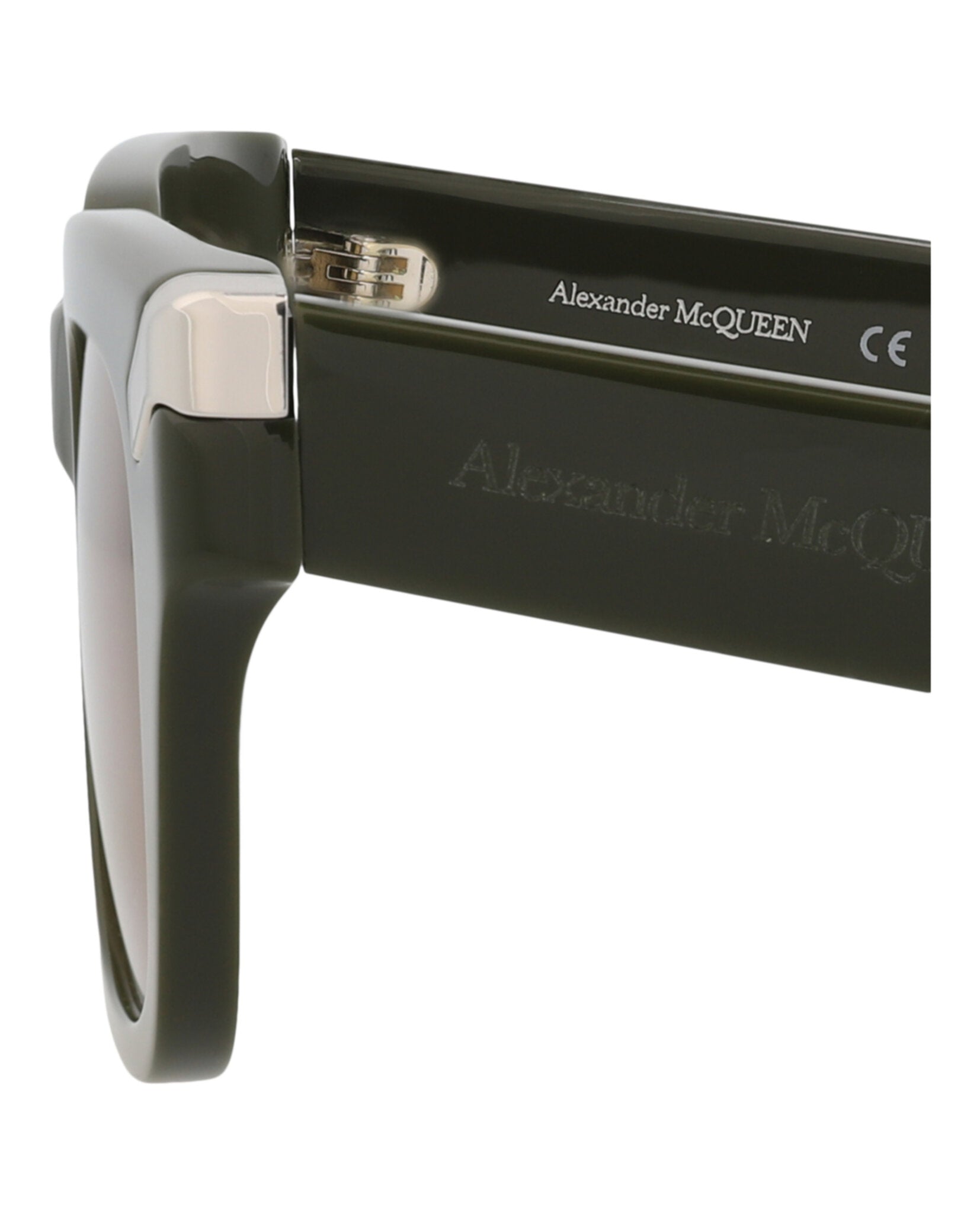 Alexander McQueen Square-Frame Recycled Acetate Sunglasses - Image 4