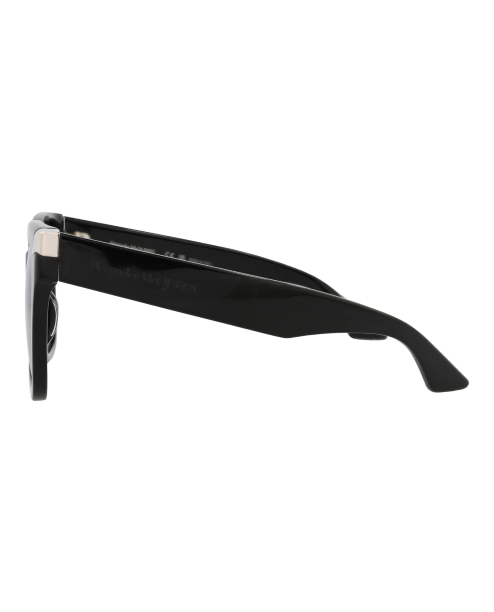 Alexander McQueen Square-Frame Recycled Acetate Sunglasses - Image 3
