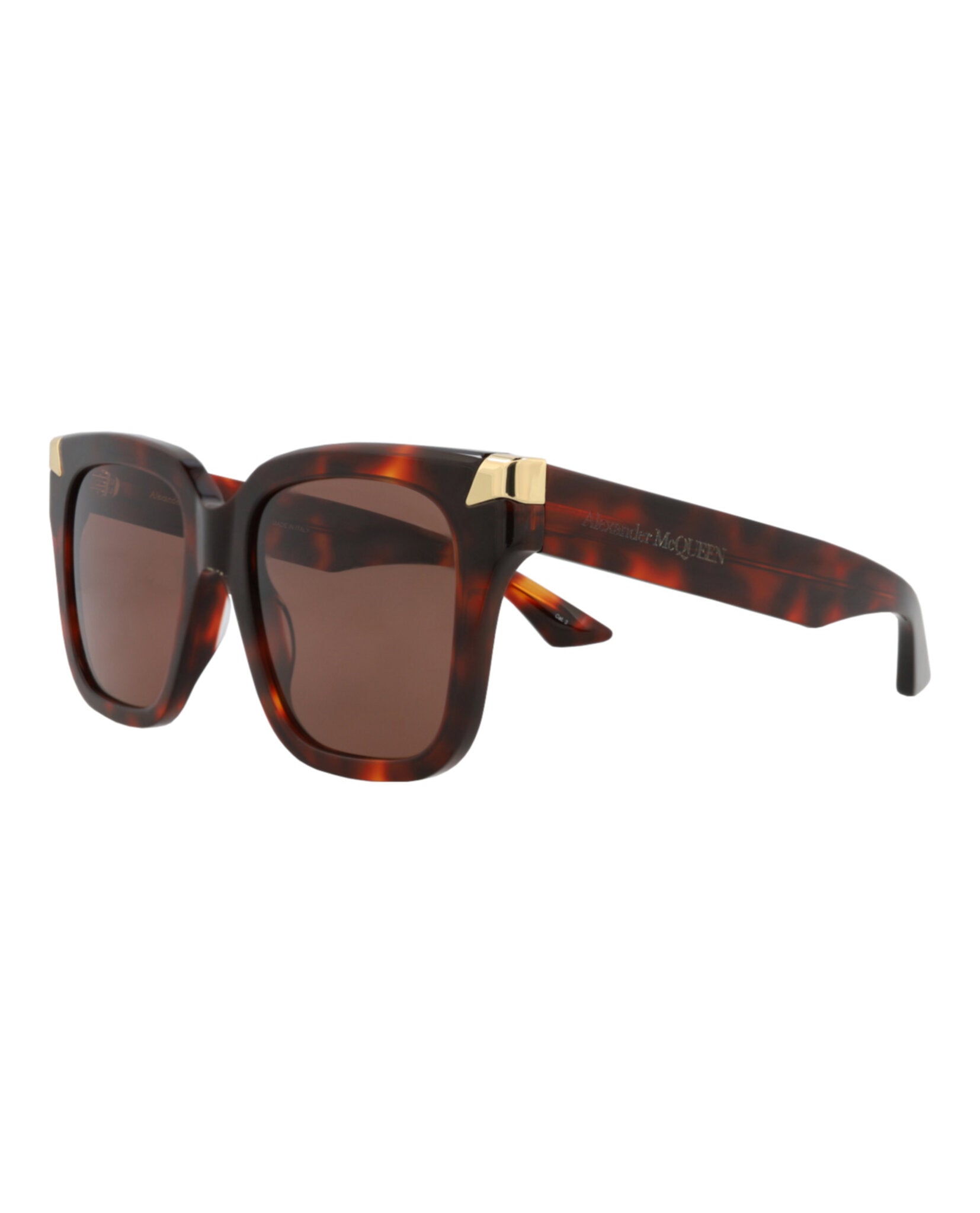 Alexander McQueen Square-Frame Recycled Acetate Sunglasses - Image 2