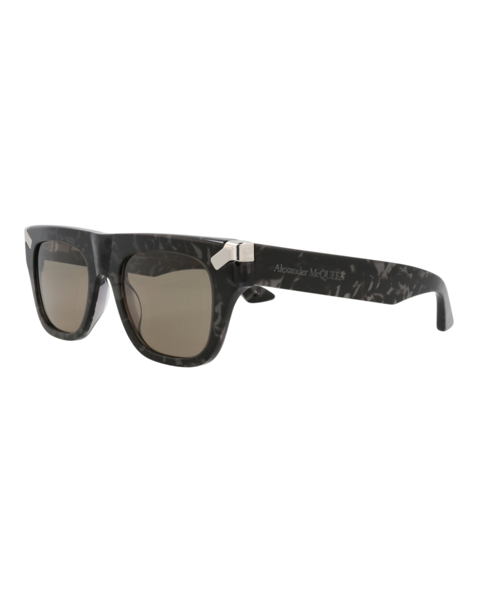 Alexander McQueen Square-Frame Recycled Acetate Sunglasses - Image 2