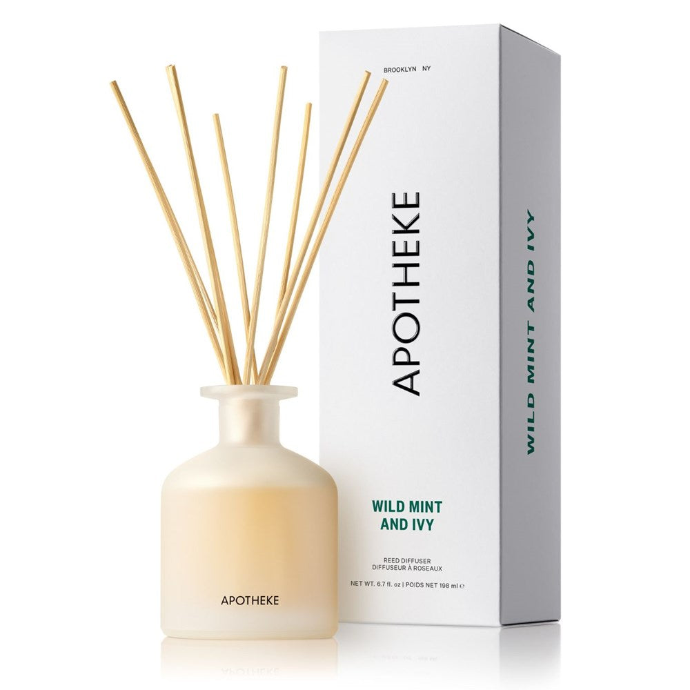 APOTHEKE Wild Mint and Ivy Reed Diffuser