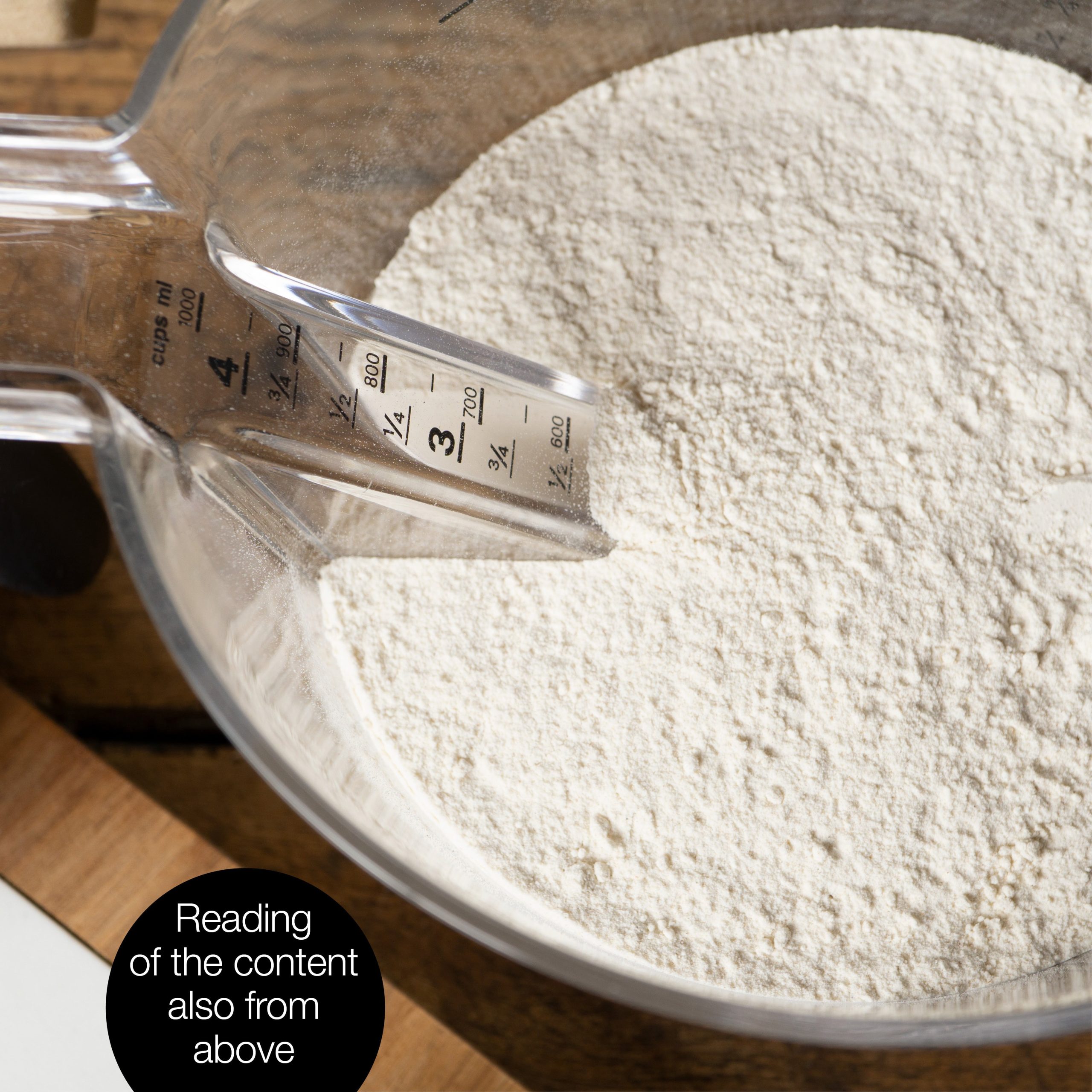 Moritz & Moritz Measuring Cups & Spoons Set | 1L BPA-Free Plastic Kitchen Measuring Kit - Image 5