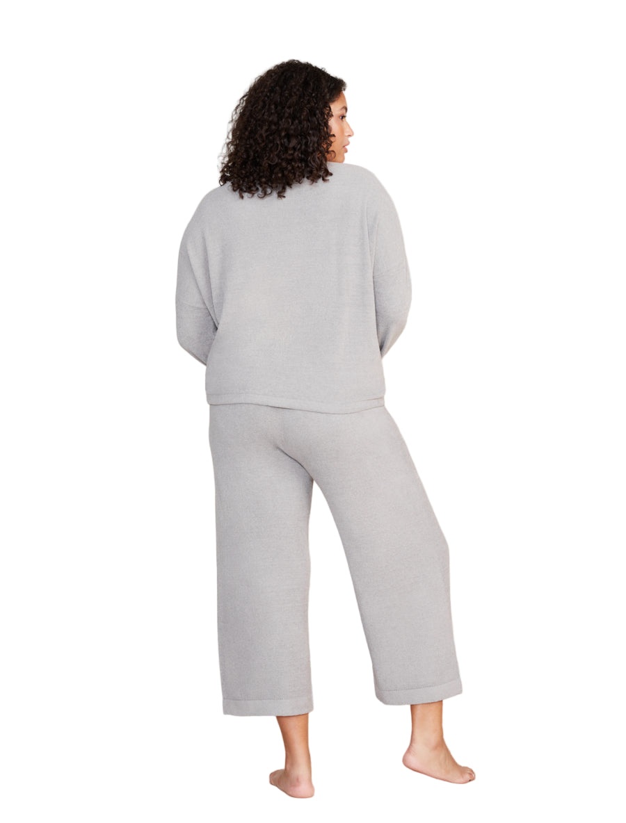 Barefoot Dreams Cozychic Ultra Lite Culotte - Women's Soft Knit Cropped Pants with Drawstring Waist. Nylon Viscose Blend - Image 6
