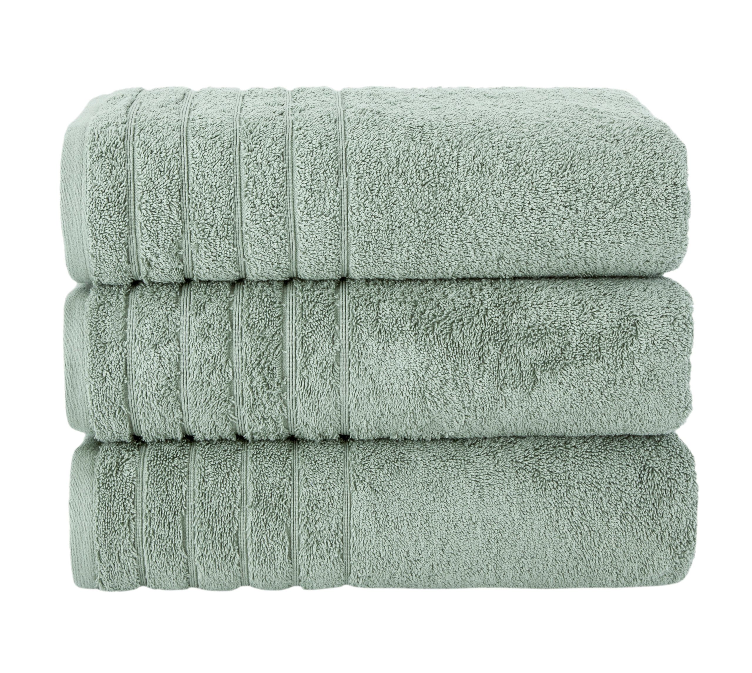 Classic Turkish Towels Barnum Turkish Cotton Luxury Large Bath Towels - 3 Pieces - 30x56 - Image 6