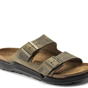 Birkenstock Arizona CT Oiled Leather Faded Khaki