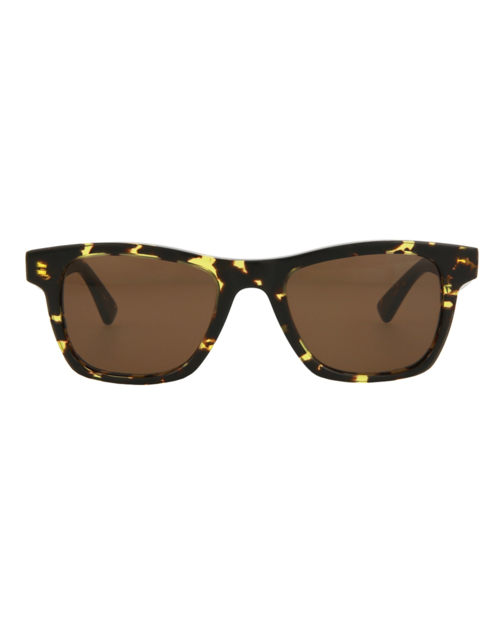 Bottega Veneta Rectangle-Frame Acetate Sunglasses