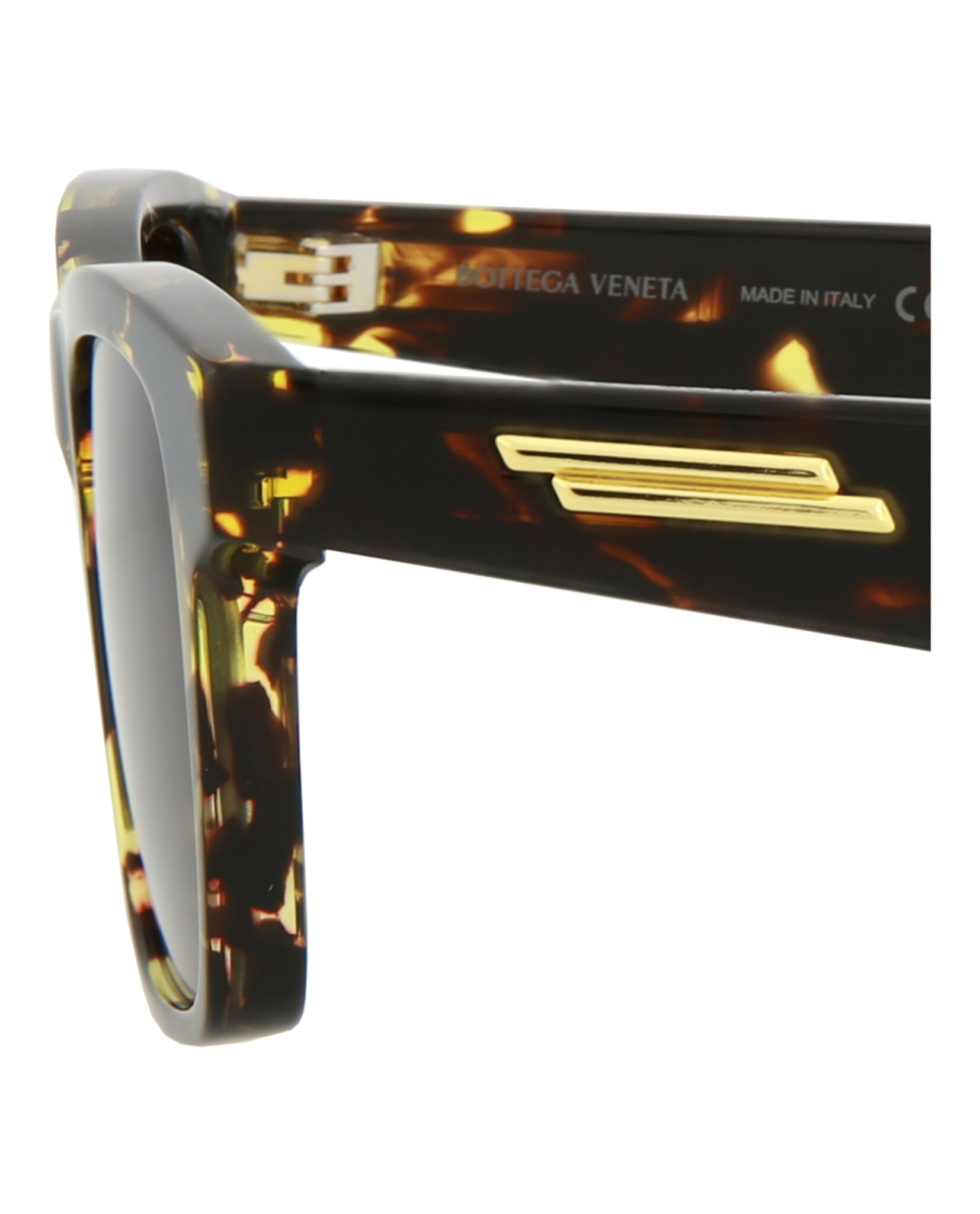 Bottega Veneta Rectangle-Frame Acetate Sunglasses - Image 4