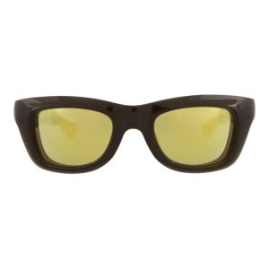 Bottega Veneta Square-Frame Injection Sunglasses