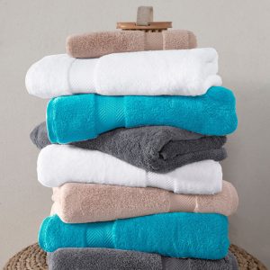 Classic Turkish Towels Becci Turkish Cotton Luxury Everyday Towel Set of 6