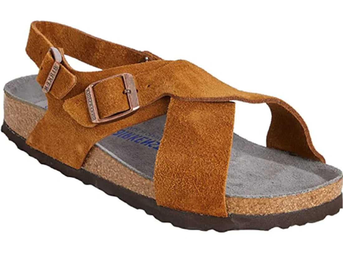 Birkenstock Tulum Soft FootBed Suede Leather Mink