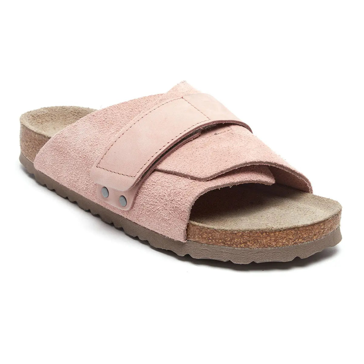 Birkenstock Kyoto Soft Footbed Nubuck Suede Leather Sandals - Image 5